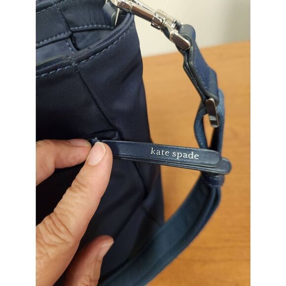 Kate Spade Jae Medium Nylon Top Zip Satchel Handbag Tote (PF) - Picture 7 of 14